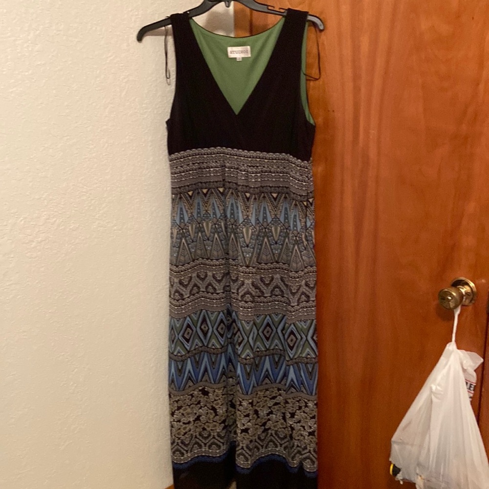 Multi colored maxi dress